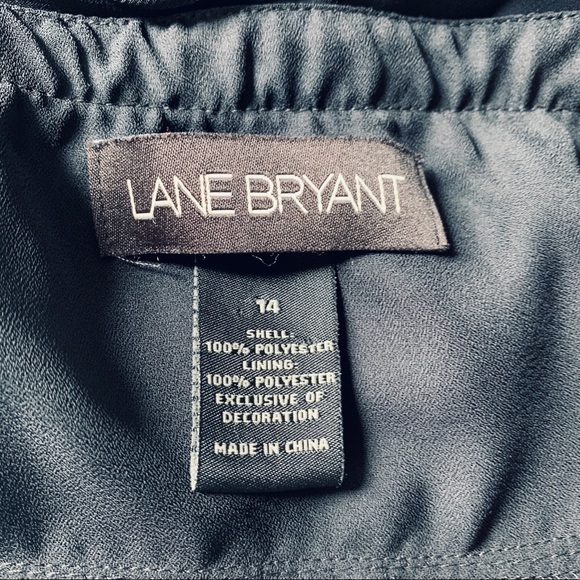 Lane Bryant Embroidered Halter Size 14 - Picture 4 of 5